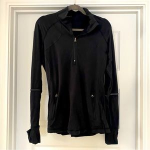 Lululemon Quarter Zip Pull Over, Size 10